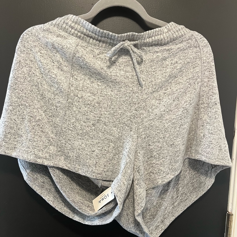 Women's Gray Sleep Shorts by Soma